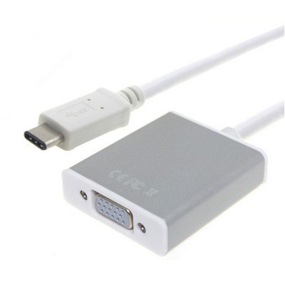 ���� �- USB 3.1 Type C �VGA - ���� TYPE C TO VGA 1080P FULL HD 
