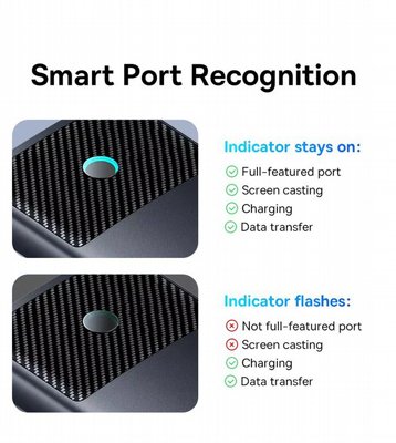 ���� ����� BASEUS ������ USB TYPE C -11 in 1 - ������ �� 3 �����, ��� GIGABIT, ����� PD, ���� USB3