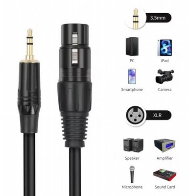 ��� XLR ���� ������ PL 3.5 mm - ���� 1.5 ���