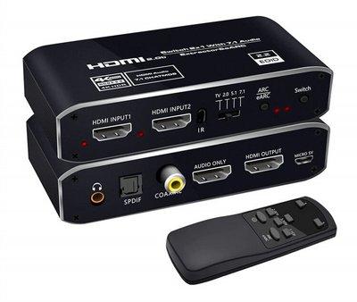 ���� ���� ���� ����� ������� �������  HDMI 2.0b Audio Extractor | ���� ����� � 4K 60Hz | EARC | HDR | 7.1