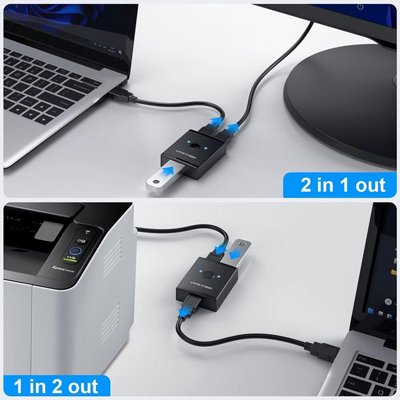 ��� USB �� ������ � 2 � 1 �� 1 � 2 � USB3.0 Bi-Directional SWITCH