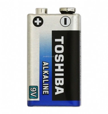 ����� ������ 9V ������� - TOSHIBA 9V ALKALINE 