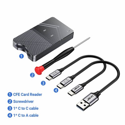 ���� ������� ������ CF EXPRESS B - ������ USB3.2 GEN2 - �� 2TB