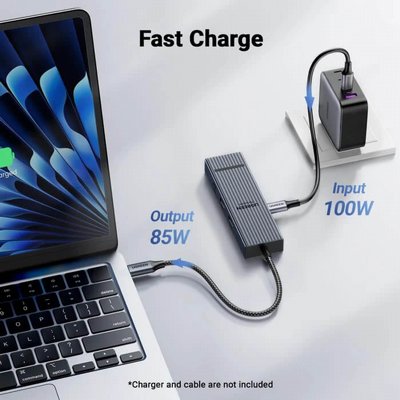 ���� ����� UGREEN Revodok��������  6 �-1 �� ����� USB-C  �� HDMI 4K 60Hz, ��� �����, ������ USB ������ PD