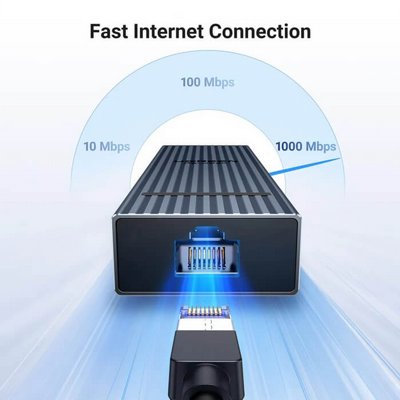 ���� ����� UGREEN Revodok��������  6 �-1 �� ����� USB-C  �� HDMI 4K 60Hz, ��� �����, ������ USB ������ PD