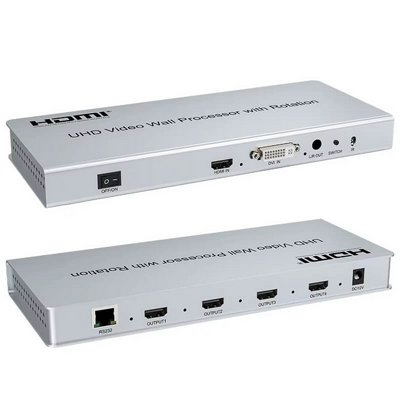 ��� ��� ����� HDMI / DVI ��4 ����� �� ����� ��Rotation ������ ����� HDMI 2X2 VIDEO WALL CONTROLLER