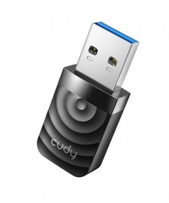���� ��� ������ CUDY WU1300S Wireless Dual-Band Mini USB 3.0