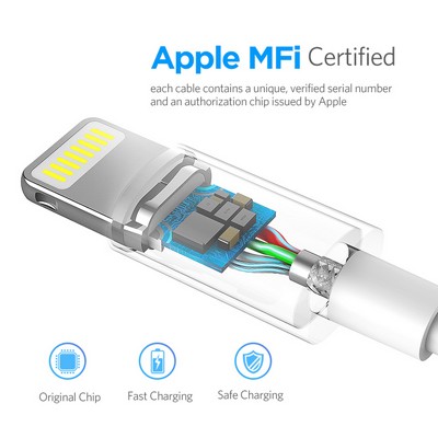 ��� ����� ������� 8 ��� LIGHTNING ����� ��� MFI - ����� �� UGREEN
