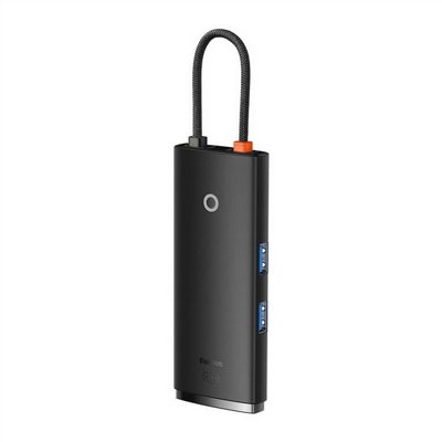 ���� ����� BASEUS ������� ������ USB TYPE C -6 in 1 - ���� HDMI, ���� �������, ������ USB3.0 ������ PD