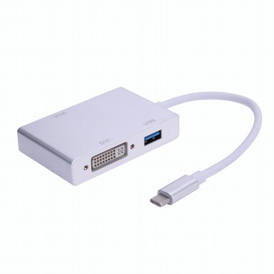 ���� ����� �- USB 3.1 Type C �HDMI / VGA / DVI / USB3.0 - ���� �� 4K